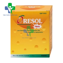 Oresol new Bidiphar 4,22g - Điều trị mất nước và điện giải cho cơ thể