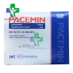 Pacemin - Thuốc giảm đau, hạ sốt của Dược phẩm Hà Tây