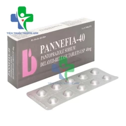 PANNEFIA 40 - Thuốc điều trị viêm loét dạ dày, tá tràng hiệu quả
