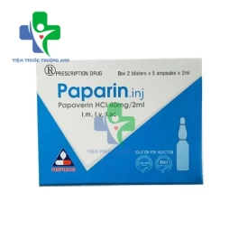 Paparin vinphaco - Thuốc chống co thắt cơ trơn đường tiêu hóa hiệu quả