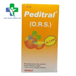 Peditral (ORS) - Thuốc hỗ trợ bù nước, điện giải cơ thể hiệu quả