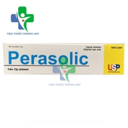 Perasolic 15g - Thuốc điều trị viêm da, vảy nến, tổ đỉa hiệu quả (10 hộp)