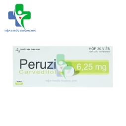 Peruzi-6,25 Davipharm - Thuốc điều trị tăng huyết áp