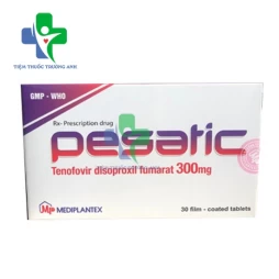 Pesatic 300mg - Hỗ trợ điều trị HIV và viêm gan B mãn tính hiệu quả 