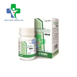 Phenytoin 100mg Danapha - Điều trị động kinh cơn lớn