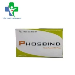 Phosbind 667mg Armephaco - Kiểm soát phosphat huyết ở bệnh nhân chạy thận