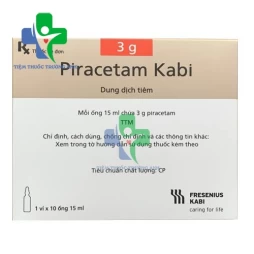 Piracetam Kabi 3g/15ml - Thuốc điều trị các bệnh lý thần kinh hiệu quả