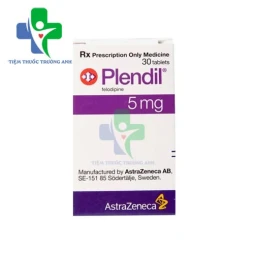 Plendil 5mg AstraZeneca - Thuốc điều trị tăng huyết áp