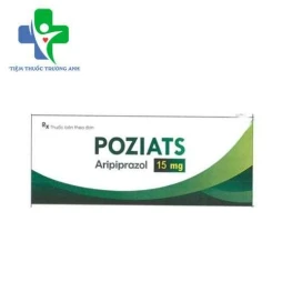 Poziats 15mg Medisun - Thuốc chống loạn thần và trầm cảm