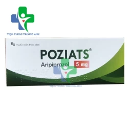 Poziats 5mg Medisun - Chữa tâm thần phân liệt và rối loạn lưỡng cực