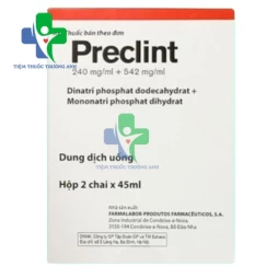 Preclint - Thuốc làm sạch ruột trước khi phẫu thuật nội soi