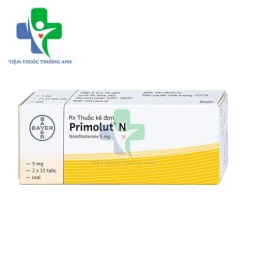 Primolut N 5mg Bayer - Thuốc trị rối loạn kinh nguyệt