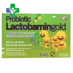 PROBIOTIC LACTOBAMINGOLD - Hỗ trợ cải thiện hệ vi sinh đường ruột