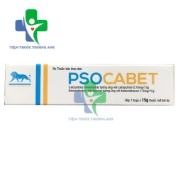 Psocabet 15g - Thuốc bôi da điều trị vảy nến từ nhẹ tới vừa hiệu quả