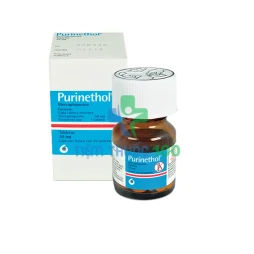 Purinethol 50mg - thuốc điều trị ung thư máu, bạch cầu