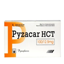 Pyzacar HCT 100/12,5mg - Thuốc điều trị tăng huyết áp hiệu quả 