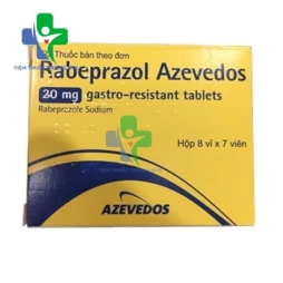 Rabeprazol Azevedos 20mg - Thuốc điều trị trào ngược dạ dày  của Bồ Đào Nha