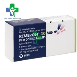 Thuốc Remeron 30mg điều trị trầm cảm