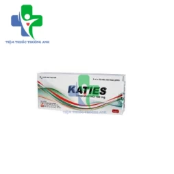Katies 100mg Davipharm - Thuốc điều trị co thắt cơ trơn