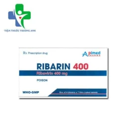 Ribarin 400 Apimed - Điều trị Viêm gan A, B, C do virus