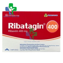 Ribatagin 400 Agimexpharm - Điều trị nhiễm virus viêm gan C mạn tính