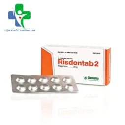 Risdontab 2 Danapha - Điều trị tâm thần phân liệt mãn tính và cấp tính