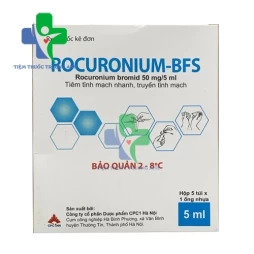 Rocuronium-BFS 50mg/5ml CPC1HN - Thuốc hỗ trợ gây mê