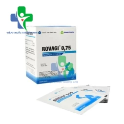 Rovagi 0,75 Agimexpharm - Điều trị nhiễm khuẩn do các vi khuẩn nhạy cảm