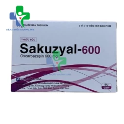 Sakuzyal 600 Davipharm - Thuốc điều trị cơn động kinh