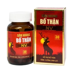 Thực phẩm chức năng Sâm Nhung bổ thận Nv 30 Viên