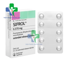 Sifrol 0.375mg Boehringer Ingelheim - Thuốc điều trị các triệu chứng và dấu hiệu của bệnh Parkinson vô căn