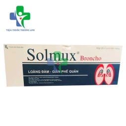 Solmux Broncho Cap.2/500 - Thuốc điều trị các bệnh lý đường hô hấp