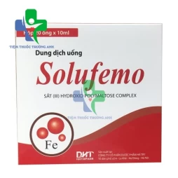 Solufemo 50mg Hataphar - Điều trị thiếu máu do thiếu sắt