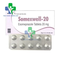 Somexwell-20 - Thuốc điều trị viêm dạ dày, thực quản của Ấn Độ