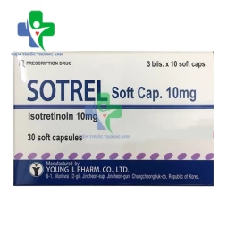 Sotrel 10mg - Thuốc trị mụn hiệu quả của Hàn Quốc