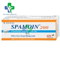 Spamoin 200mg - Thuốc điều trị đầy hơi, khó tiêu của OPV