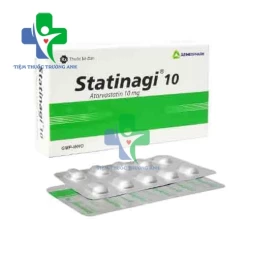 Statinagi 10 Agimexpharm - Điều trị cho các trường hợp tăng cholesterol máu