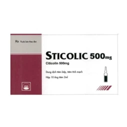 Sticolic 500mg - Thuốc điều trị tổn thương não hiệu quả