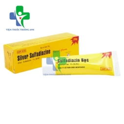 Sulfadiazin Bạc 20g - Kem bôi da trị bỏng hiệu quả của Medipharco (10 tuýp)