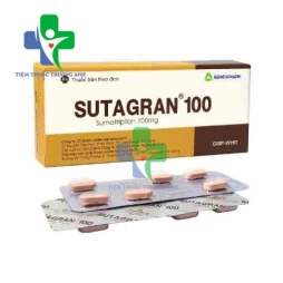 Sutagran 100 Agimexpharm - Điều trị các cơn đau nửa đầu