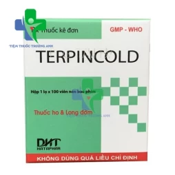 Terpincold DHT - Thuốc điều trị ho khan hiệu quả của Hataphar