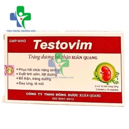 Testovim - Điều trị giúp bổ thận tráng dương