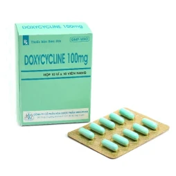 Thuốc kháng sinh Doxycycline Mekophar 100mg hộp 100 viên