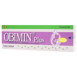 Obimin Plus - Hỗ trợ bổ sung vitamin cho bà bầu