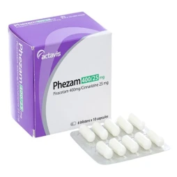 Phezam 400mg/25mg - Thuốc điều trị suy mạch máu não hiệu quả