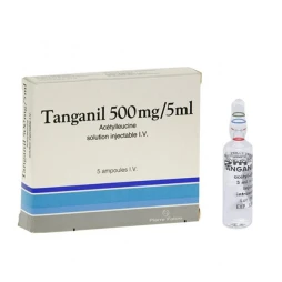 Thuốc tiêm Tanganil (Hộp 5 ống x 5ml) giảm triệu chứng hoa mắt