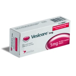 Thuốc Vesicare 5mg 30 viên điều trị tiểu tiện không kiểm soát