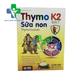 Thymo K2-MK7 sữa non - Hỗ trợ tăng cường sức đề kháng cho trẻ hiệu quả