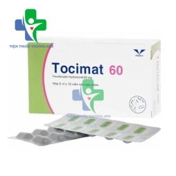 Tocimat 60mg Bidiphar - Giảm viêm mũi dị ứng theo mùa