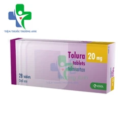 Tolura 20mg Krka - Thuốc điều trị tăng huyết áp vô căn